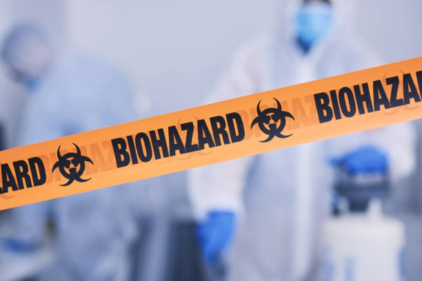 Professional Biohazard technician working in Callaway, FL